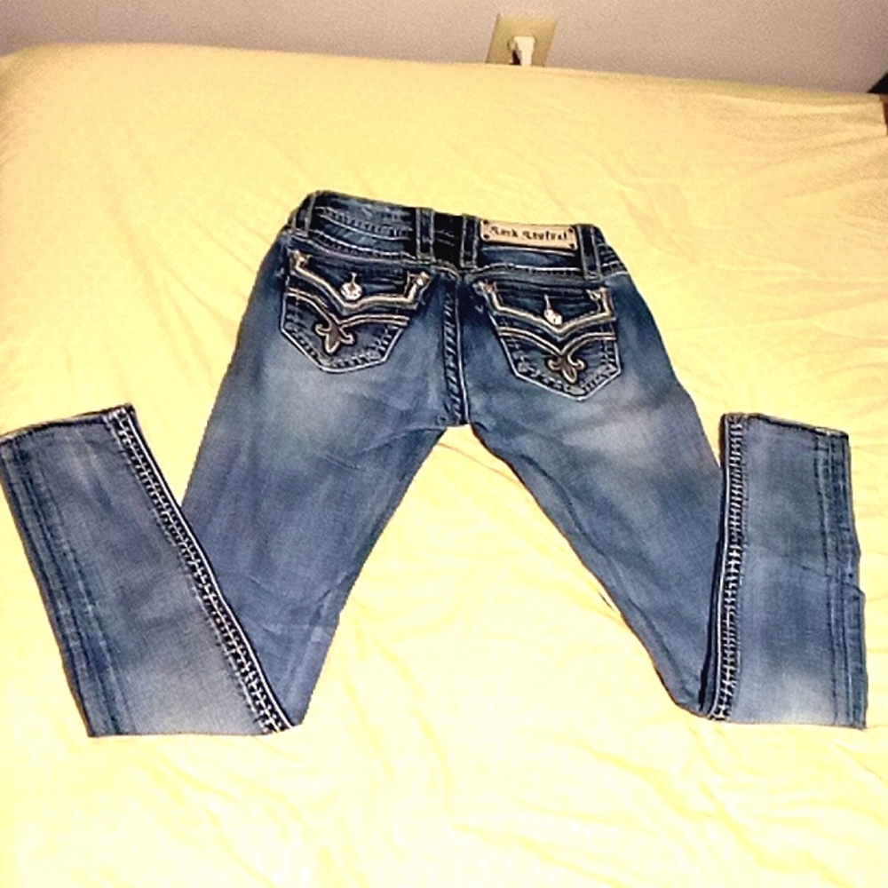 Women's Rock Revival Ashley Skinny size 24 Jeans